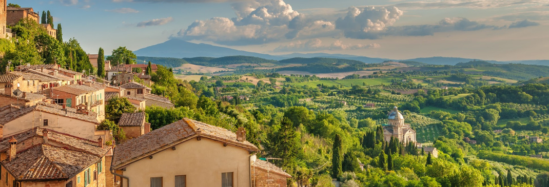 Driving in and around Tuscany